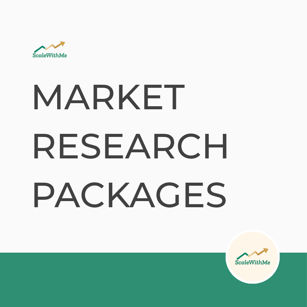 Market Research & Strategy - Deep Dive Package